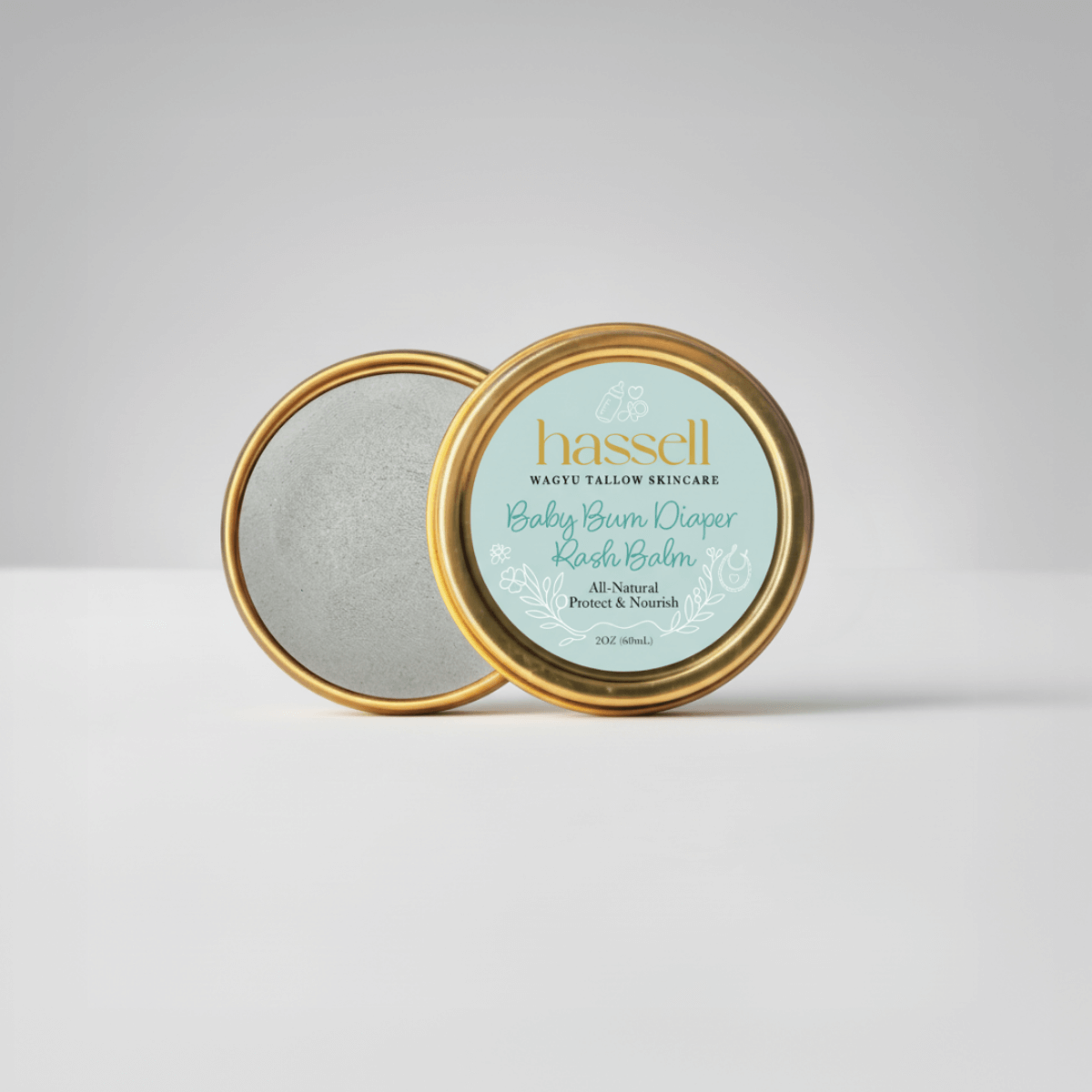 Wagyu Tallow Baby Bum Diaper Rash Balm